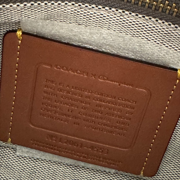 Coach X Champion Belt Bag In Signature Canvas – Limited Edition - Picture 6 of 6